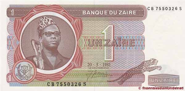 La monnaie zaïroise : que valait un “Z” dans les années 80 ?